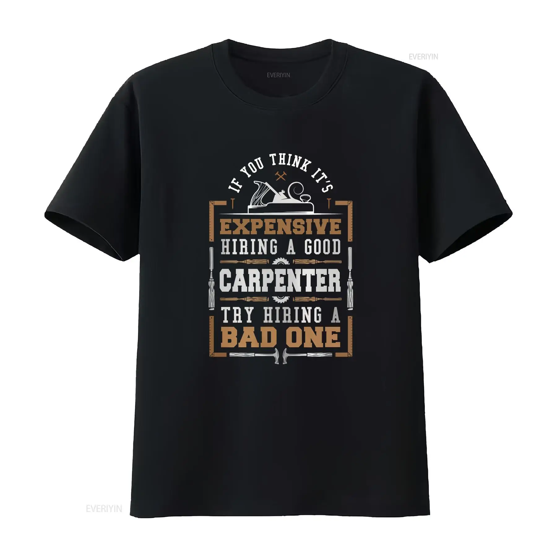 Woodworking Union - Timmerman T-shirt Funny Union voor houtbewerking