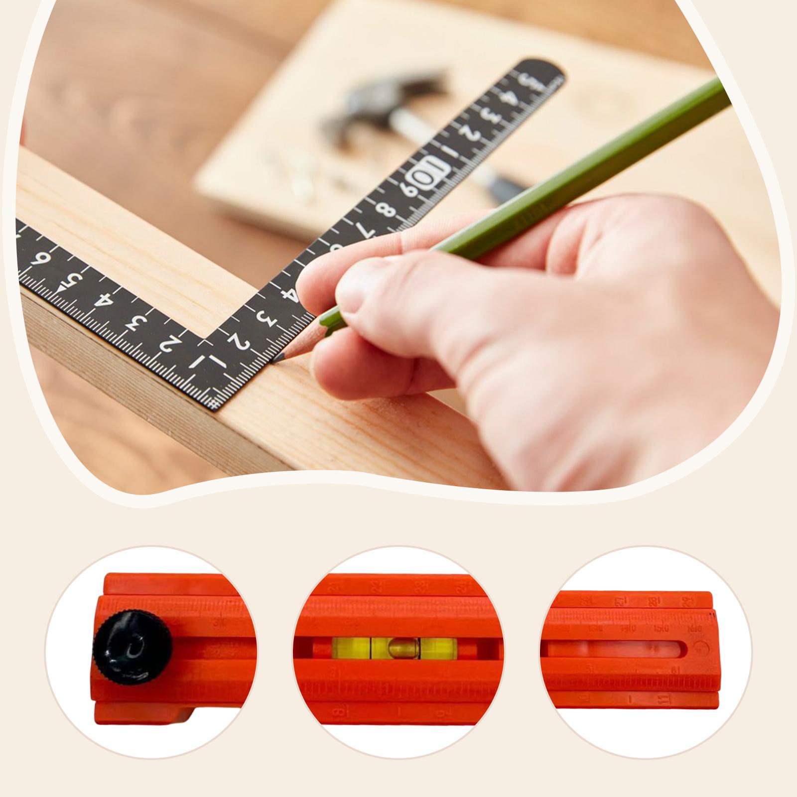 Woodworking For Engineers - Houtbewerking Meetliniaal Hoekliniaal Precisie Praktisch Gemakkelijk