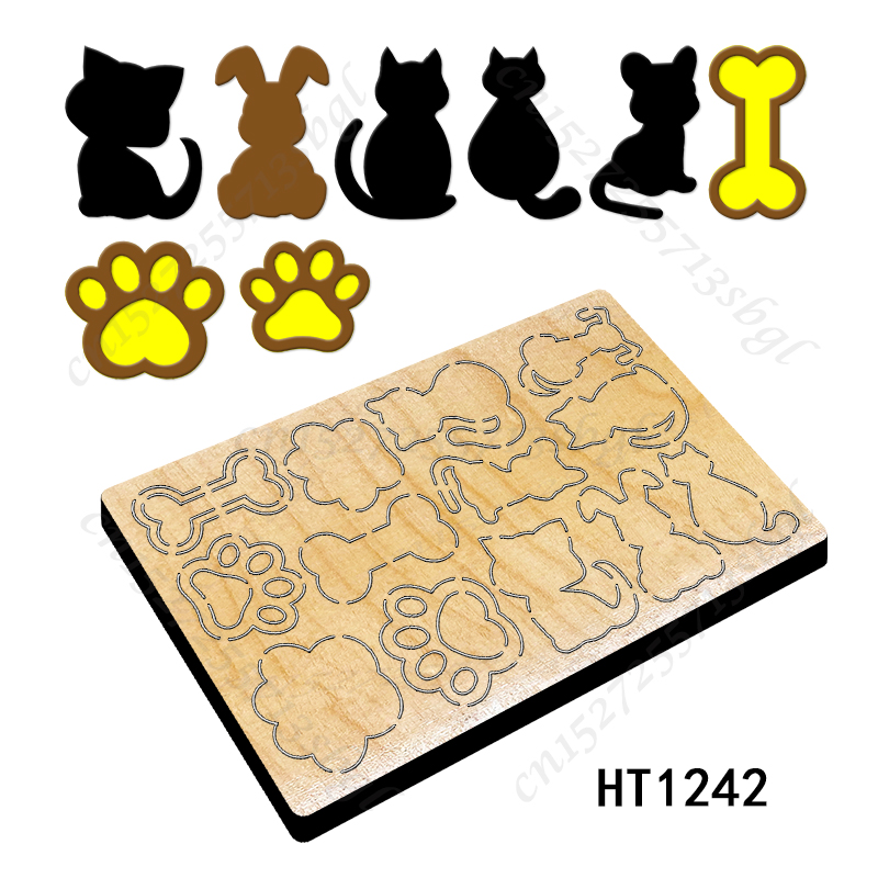 Woodworking Rabbet - Kat, Konijn, Hond, Kattenpoot, Bot Multi