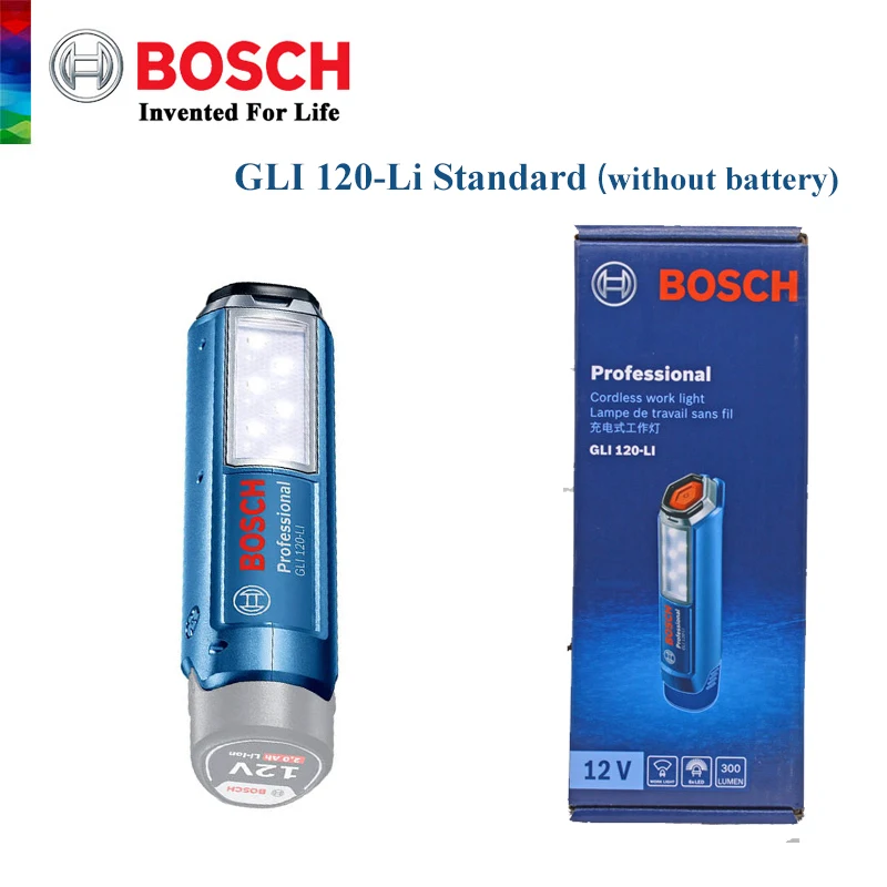 Woodworking Diy - Bosch Oplaadbare Lamp GLI 120-LI Handlamp