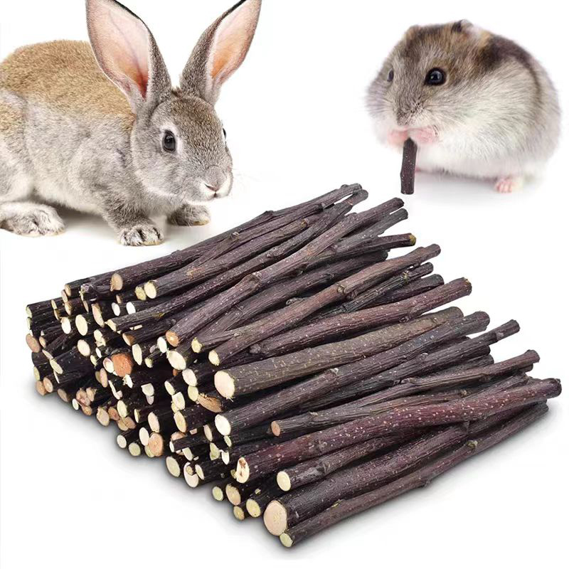 Woodworking Rabbet - 20/40/80/100pcs Hamster Konijn Tanden Slijpen Apple