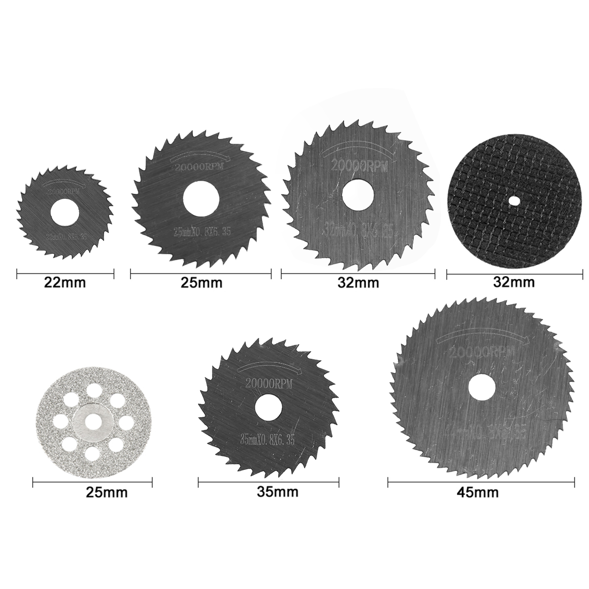 31/30pc Diamantdoorslijpschijv - Woodworking Saw recensie en prijs