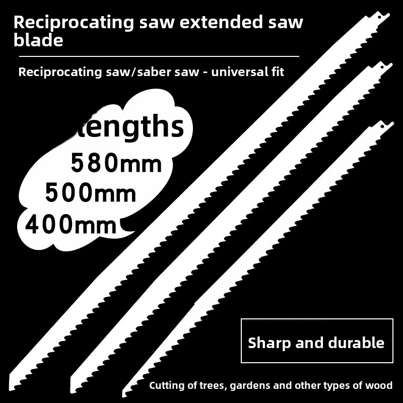 Zware, lange reciprozaagbladen - Woodworking Saw recensie en prijs