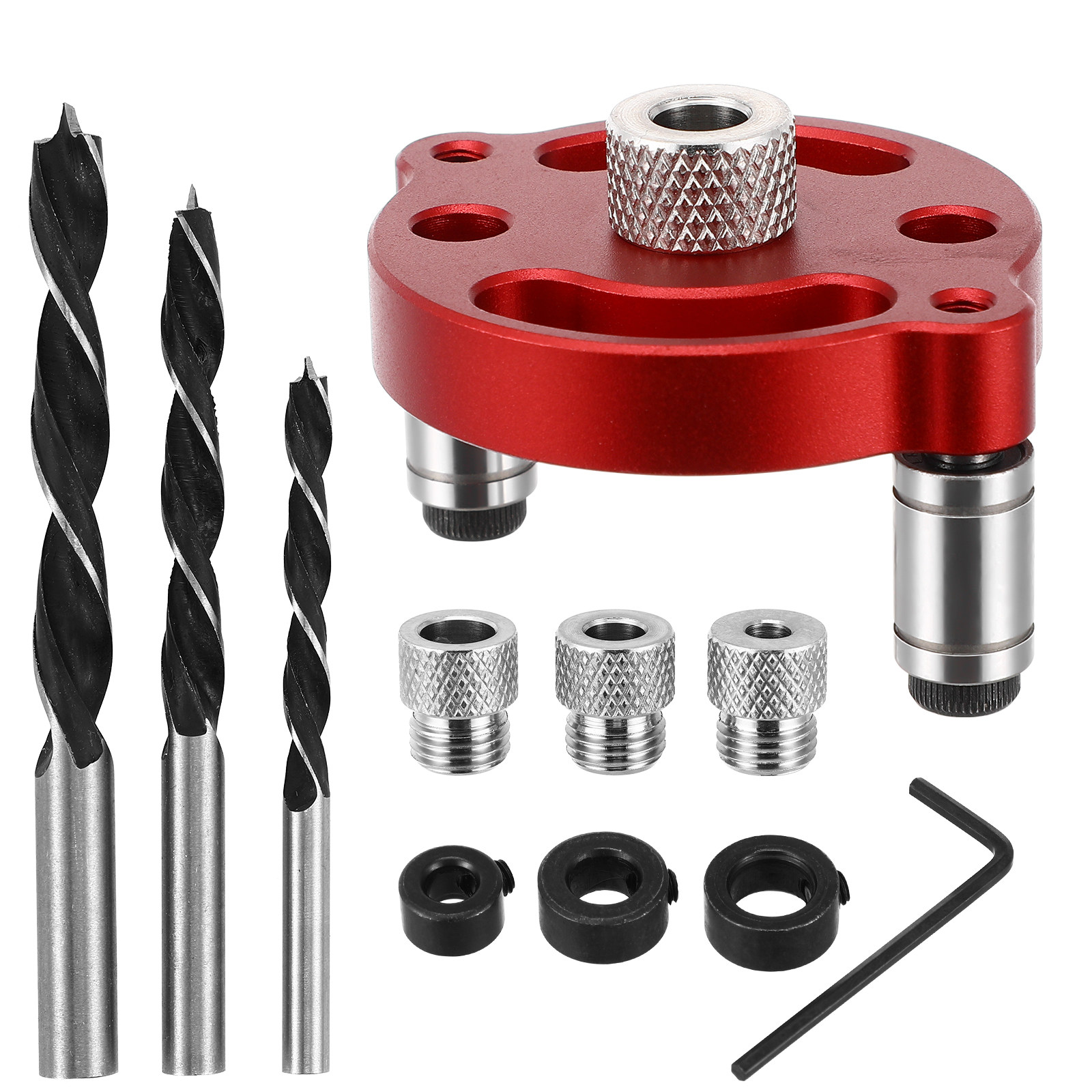 1 set precisie-boormalen van a - Woodworking Joint recensie en prijs