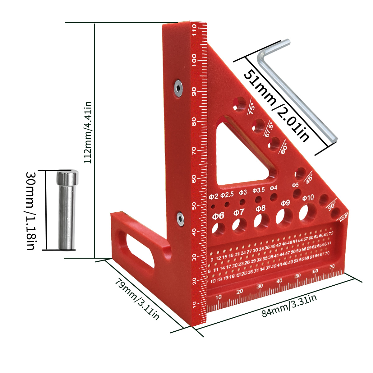 1pc 3D Multi-Angle, Precisie C - Woodworking For Engineers recensie en prijs