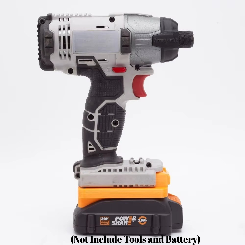 Adapter voor Worx 20V 6-polige - Black+Decker Tool 20V Max recensie en prijs