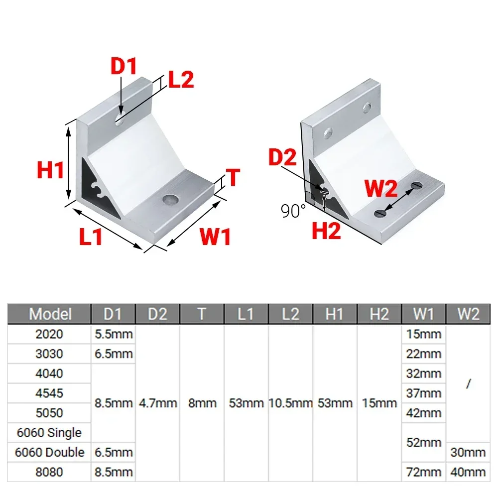 4 Stuks 90 Graden Hoek Hoek Be - Woodworking Joint recensie en prijs