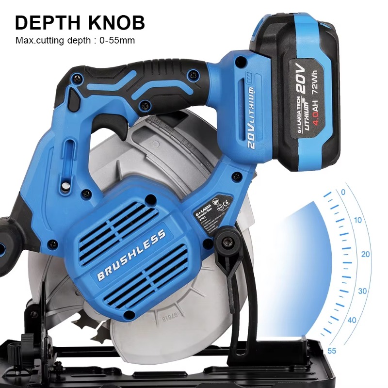 Draadloze cirkelzaag Handbedie - Woodworking Saw recensie en prijs