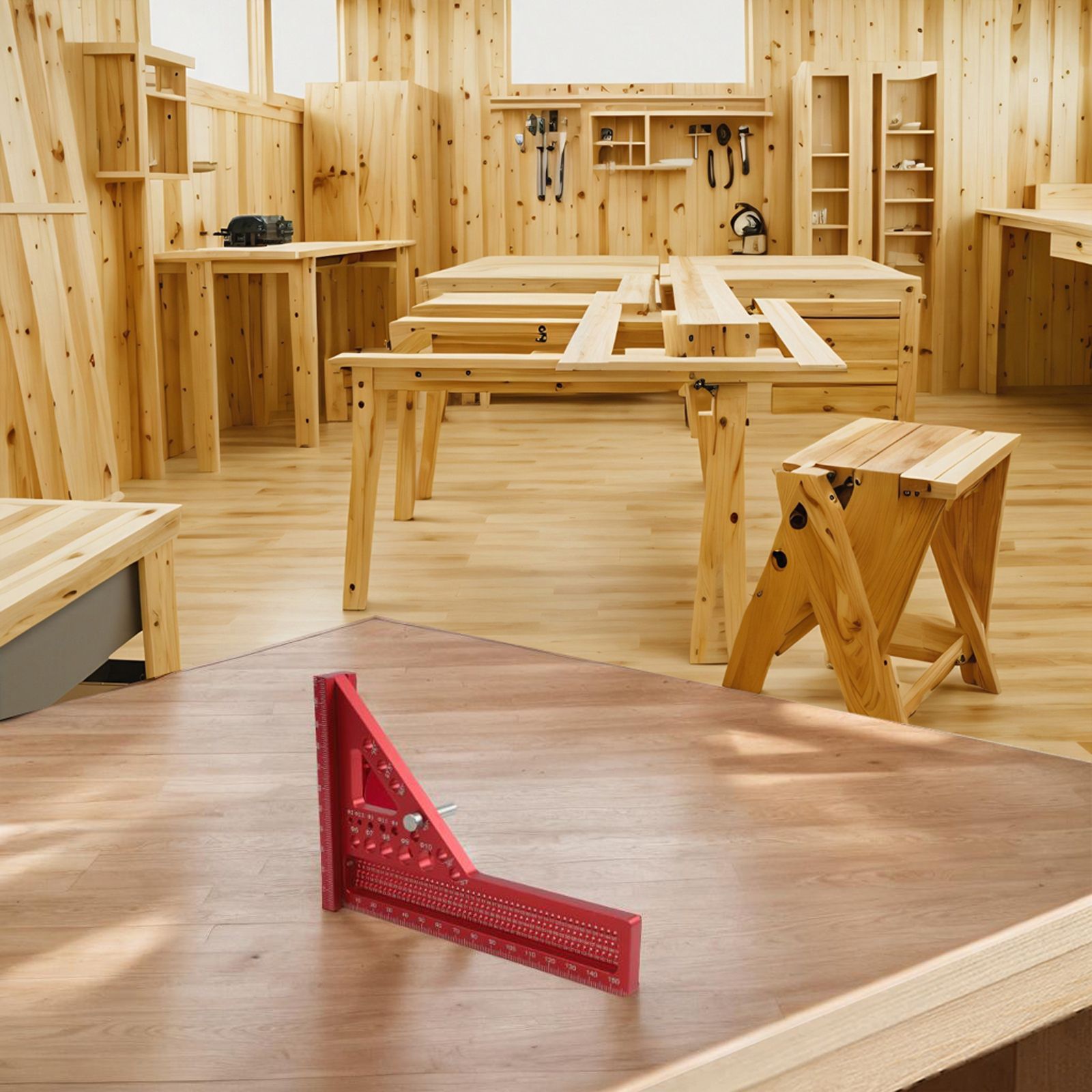 Rode 3D timmermansvierkante li - Woodworking For Engineers recensie en prijs